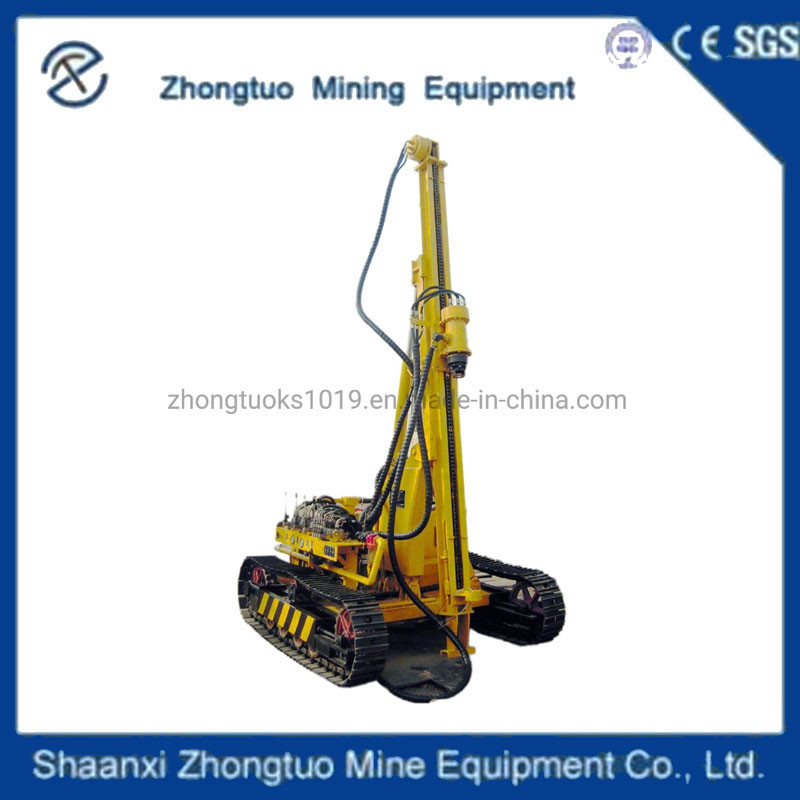 Hydraulic Crawler Drill Rig Rock Drilling Machine For Foundation Engineering Construction Building Road Bridge