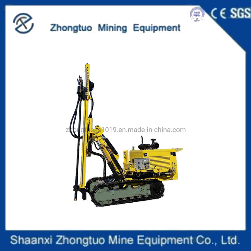 Hydraulic Crawler Drill Rig Rock Drilling Machine For Foundation Engineering Construction Building Road Bridge