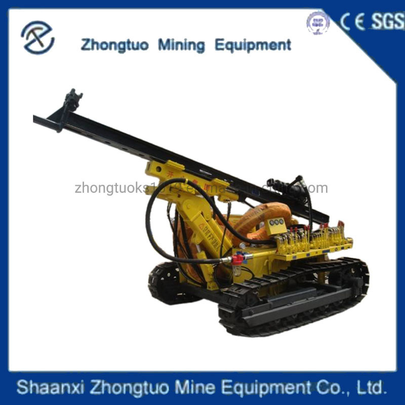 Hydraulic Crawler Drill Rig Rock Drilling Machine For Foundation Engineering Construction Building Road Bridge