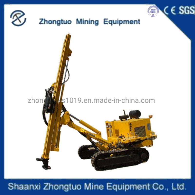Hydraulic Crawler Drill Rig Rock Drilling Machine For Foundation Engineering Construction Building Road Bridge