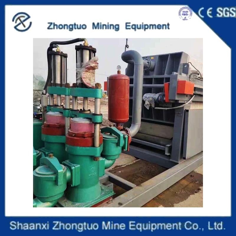 High Pressure Hydraulic Slip Mud Pump Machine For Sewage Sludge Treatment