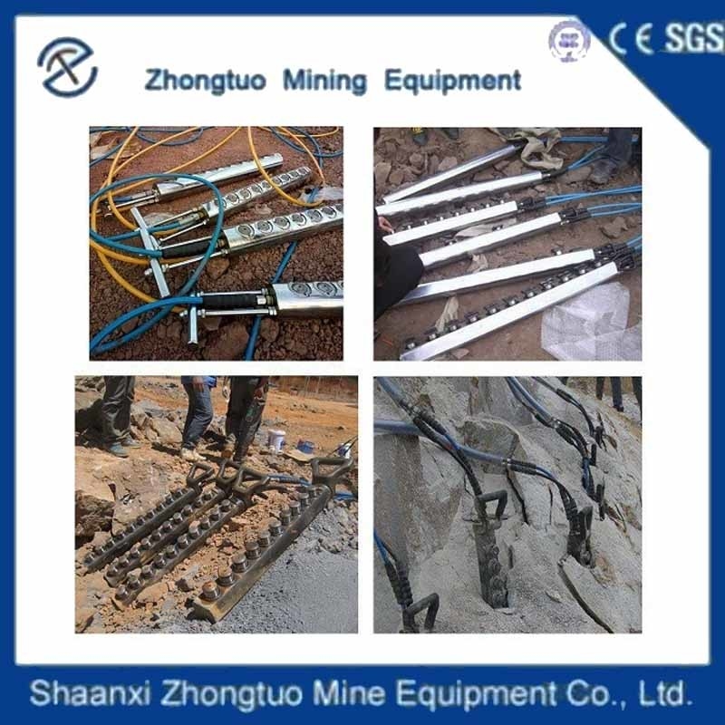 Mining Hydraulic Piston Plunger Rock Splitter Equipment