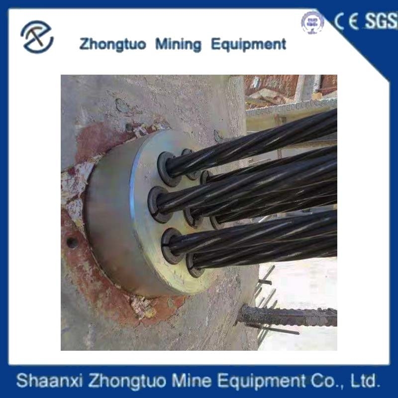 Steel Post Tension Anchor Prestressed Anchorage System Components