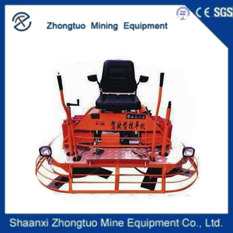 Gasoline Concrete Floor Grinder Machine For Polishing Leveling Concrete Ride On Power Trowel Leveling Screed Machine