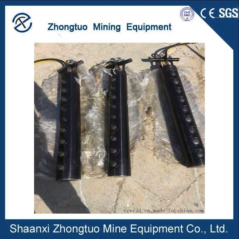 Welded Piston Rod Hydraulic Rock Splitters Welded-1 9000mm Piston 140-180MP 3000T Hole