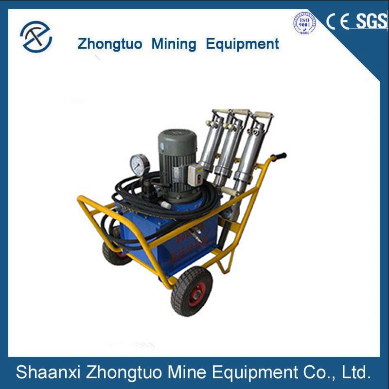 Hydraulic Rock Splitter High Pressure Oil Driven Stone Splitting Machine For Rock Concrete