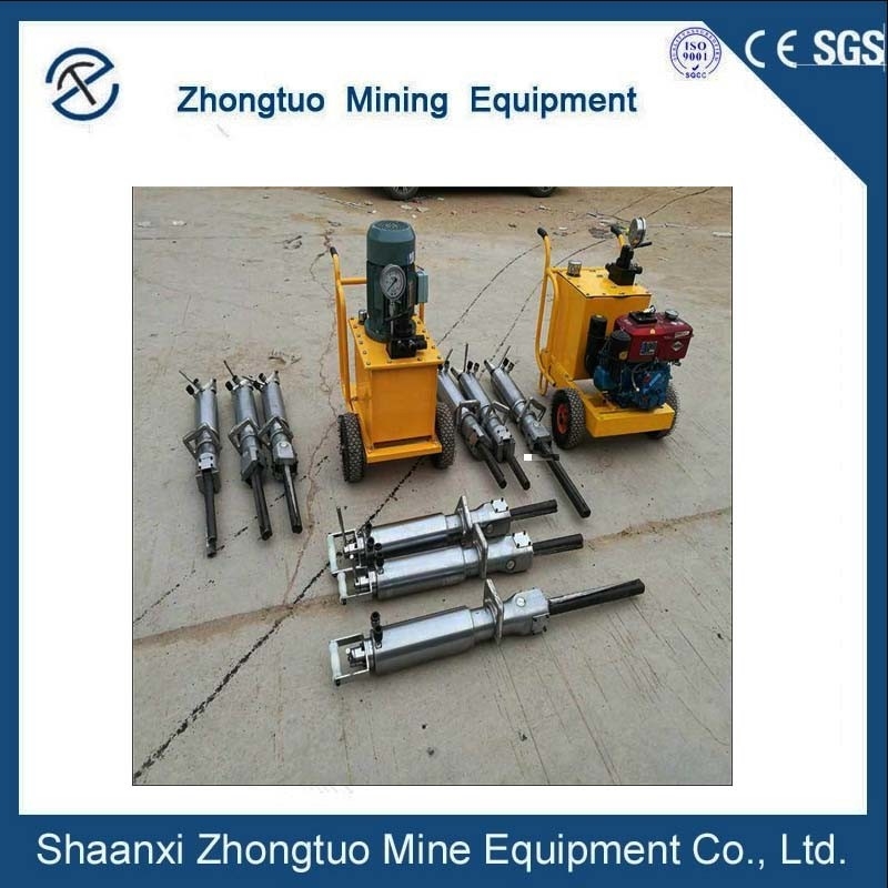 Hydraulic Rock Splitter High Pressure Oil Driven Stone Splitting Machine For Rock Concrete