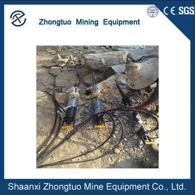Hydraulic Rock Splitter High Pressure Oil Driven Stone Splitting Machine For Rock Concrete