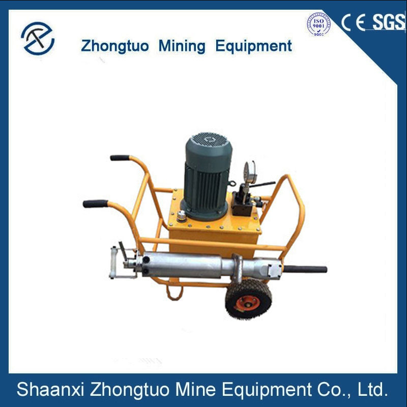 Hydraulic Rock Splitter High Pressure Oil Driven Stone Splitting Machine For Rock Concrete