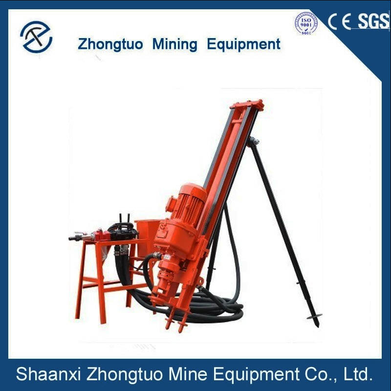 Construction Foundation Anchor Drilling Rock Mining DTH Drilling Rig Machine With Rotary Diamond Hammer