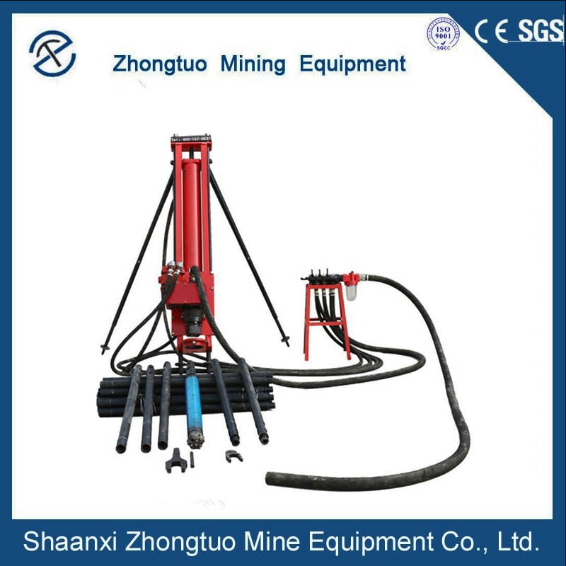 Construction Foundation Anchor Drilling Rock Mining DTH Drilling Rig Machine With Rotary Diamond Hammer