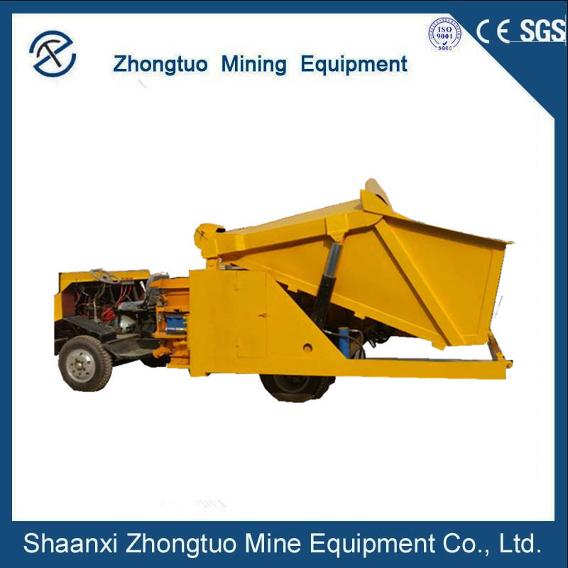 Driving Type Concrete Spraying Cement Shotcrete Gunite Pump Mixer Concrete Pump Sprayer