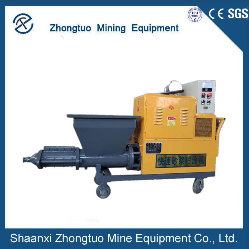 Shotcrete Maechin Concrete Pump Wall Plastering Machine Concrete Spraying Machine