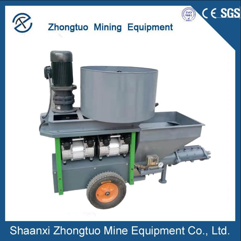 Shotcrete Maechin Concrete Pump Wall Plastering Machine Concrete Spraying Machine