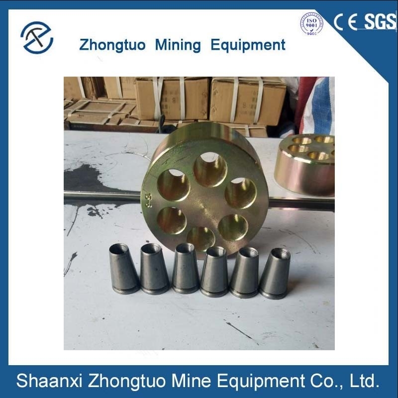 Multi-Holes Post Tension Anchor Used In Bridge Construction Spring Cnc Machine
