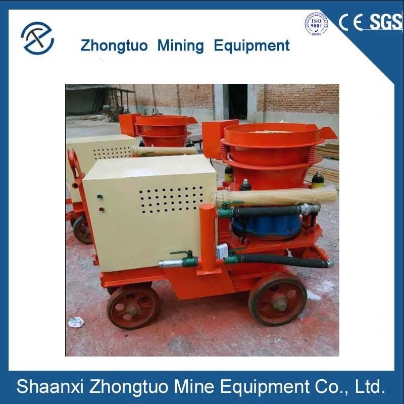 Pz-7 Mine Concrete Shotcrete Machine With High Efficiency Concrete Pumping Equipment