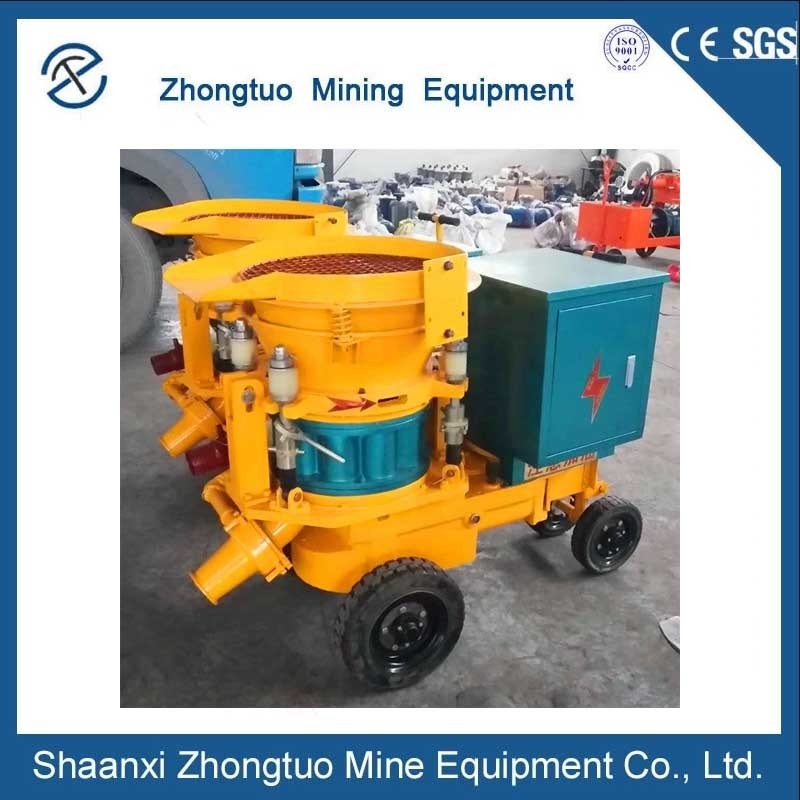 Pz-7 Mine Concrete Shotcrete Machine With High Efficiency Concrete Pumping Equipment