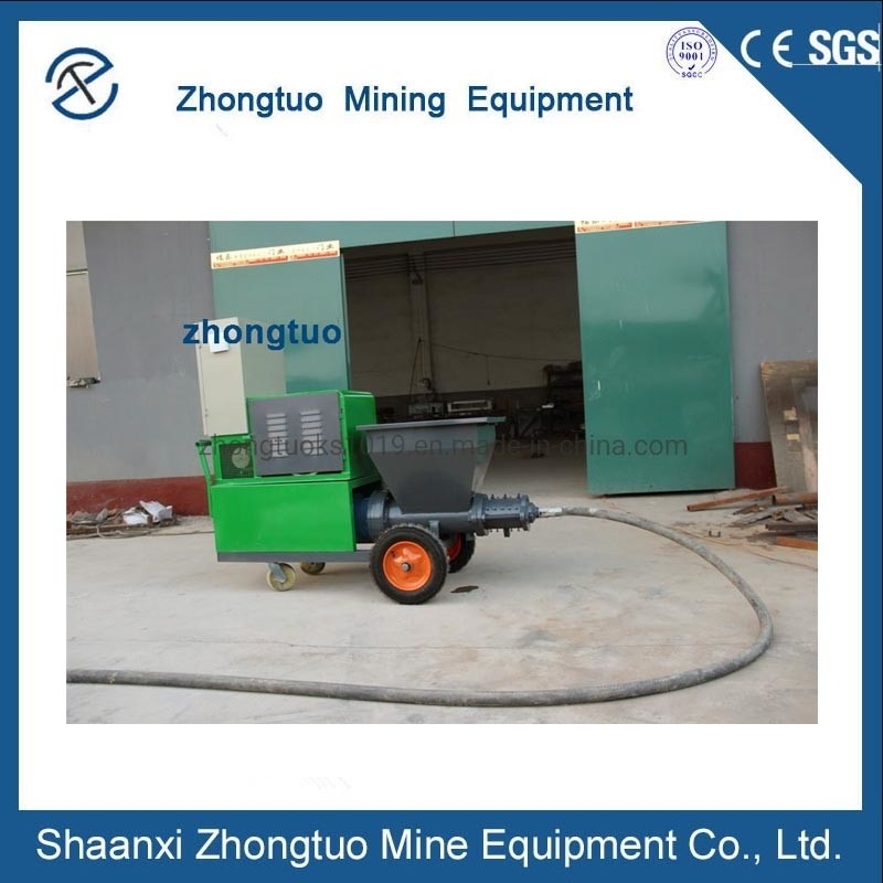 Cement Wall Plastering Mortar Spraying Machine Grouting Pump Underground Drilling Machine