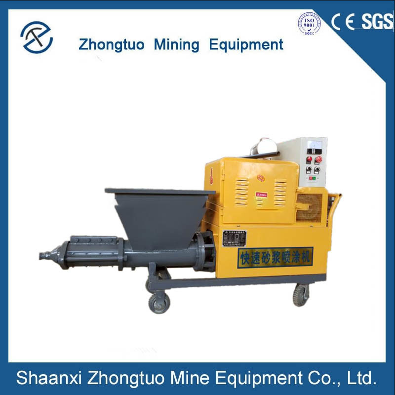Automatic Wet Cement Wall Plastering Spraying Machine Spring Making Machine