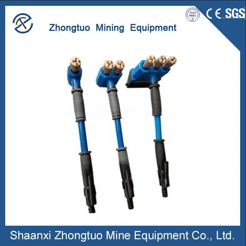 Pneumatic Multi Head Concrete Floor Scabbler For Chiseling Tungsten Steel Alloy