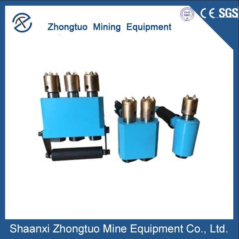 Pneumatic Multi Head Concrete Floor Scabbler For Chiseling Tungsten Steel Alloy