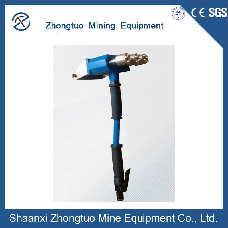Pneumatic Multi Head Concrete Floor Scabbler For Chiseling Tungsten Steel Alloy