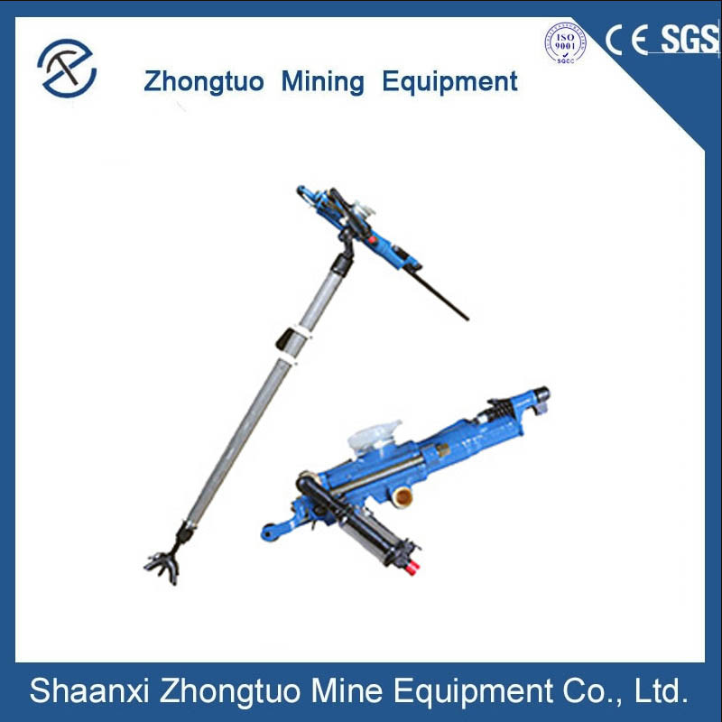 YT28 Pneumatic Rock Drill Jack Hammer Lightweight Low Noise High Efficiency Water Borehole Drilling Machine