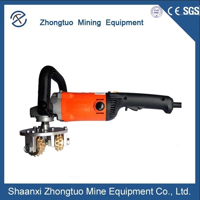 Handheld Electric Concrete Scabbler Rotary Bush Hammer  Wet Shotcrete Machine