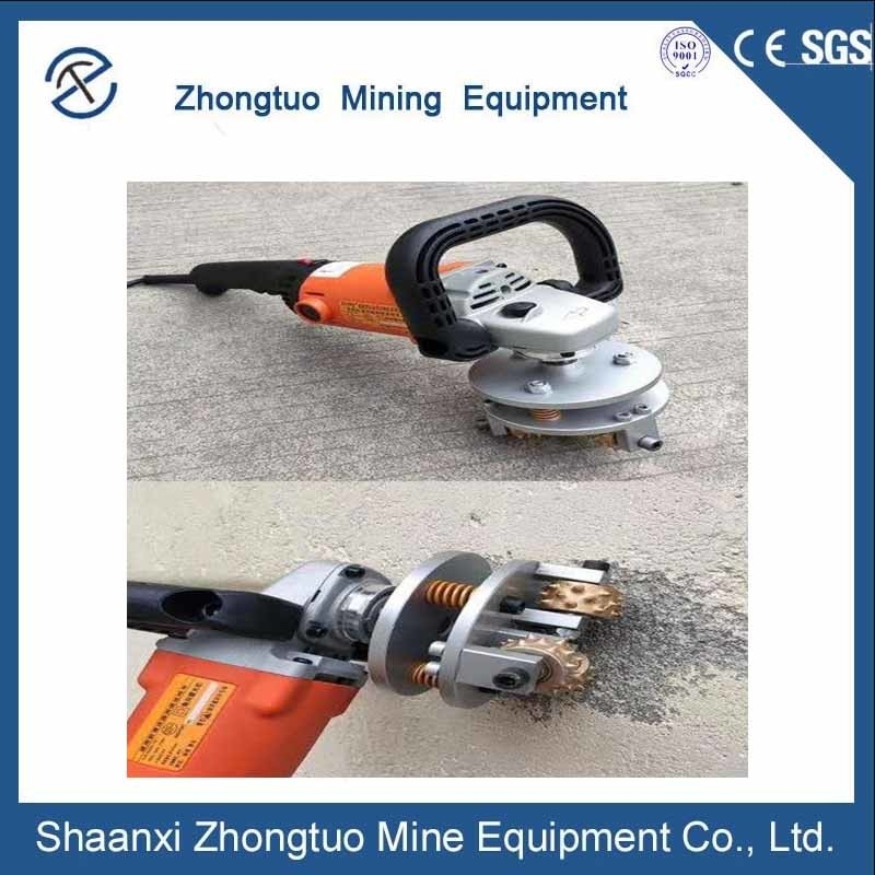 Handheld Electric Concrete Scabbler Rotary Bush Hammer  Wet Shotcrete Machine