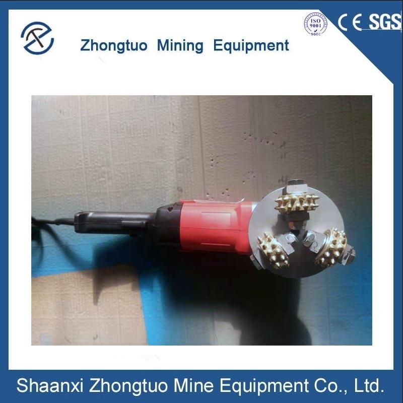 Handheld Electric Concrete Scabbler Rotary Bush Hammer  Wet Shotcrete Machine