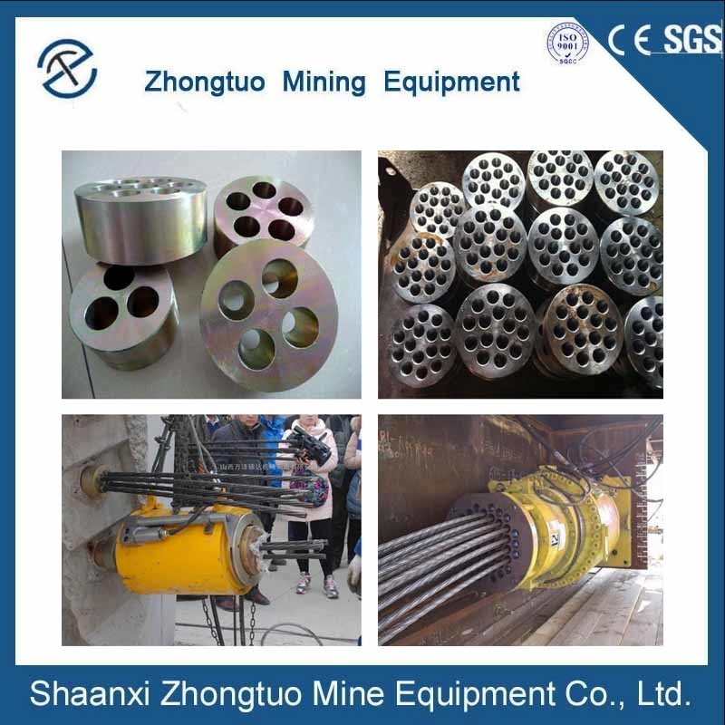 Multi PC-Strands Anchorage System YM12.7 1860MPA-2000Mpa Post Tensioning System Anchor Accessories