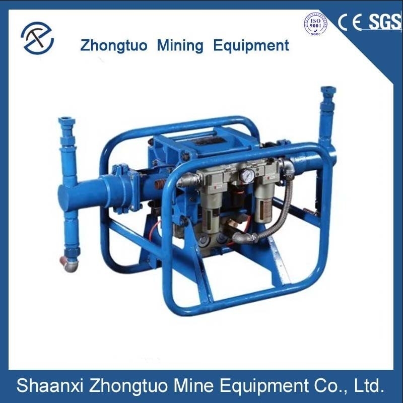 High-Performance Mine Pneumatic Grouting Pump 20-50L/Min 5-20Mpa 90kg Spontaneous Combustion