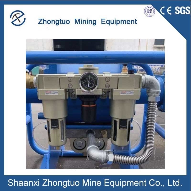 High-Performance Mine Pneumatic Grouting Pump 20-50L/Min 5-20Mpa 90kg Spontaneous Combustion