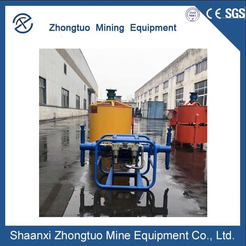High-Performance Mine Pneumatic Grouting Pump 20-50L/Min 5-20Mpa 90kg Spontaneous Combustion