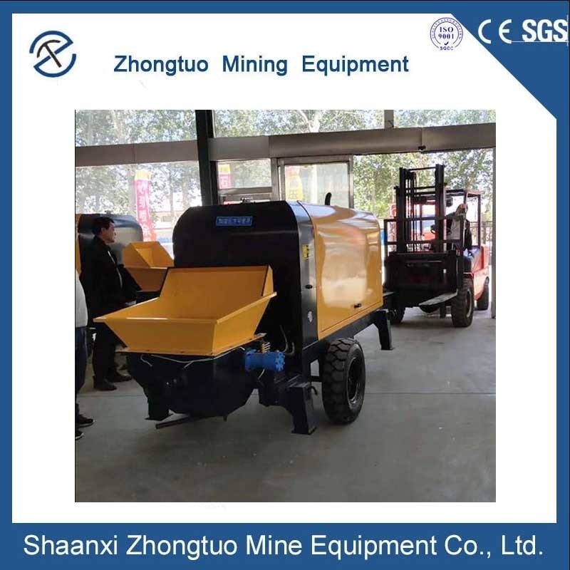 100mm Pump Diameter Concrete Pump With 0.5-2cm Aggregate Size Concrete Injection Pump