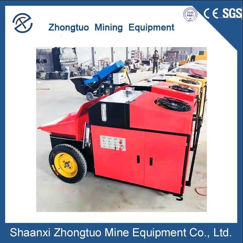 100mm Pump Diameter Concrete Pump With 0.5-2cm Aggregate Size Concrete Injection Pump