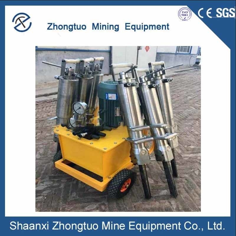 Powerful Hydraulic Rock Splitter For Mining Construction Demolition Hydraulic Splitting Machine