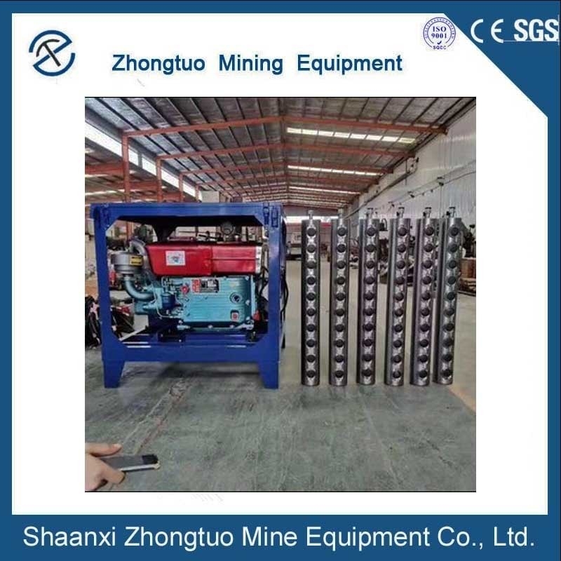 Diesel Power Station Hydraulic Rock Splitter For Large Hole Blasting Pressure Oil Pump