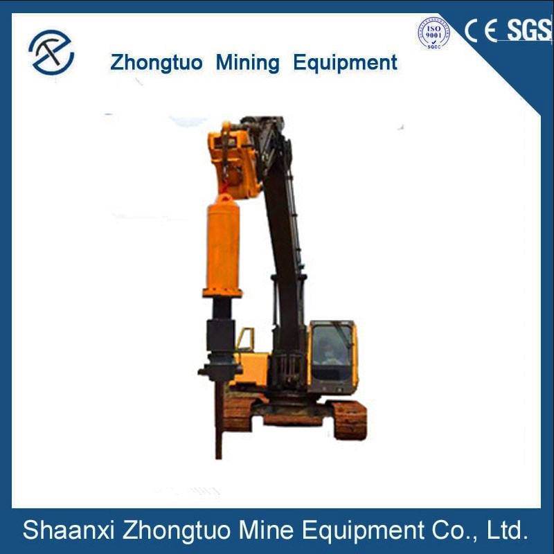 Rock Splitter Mounted On Specialized Carrier For Horizontal Tunneling Hydraulic Splitting Machine