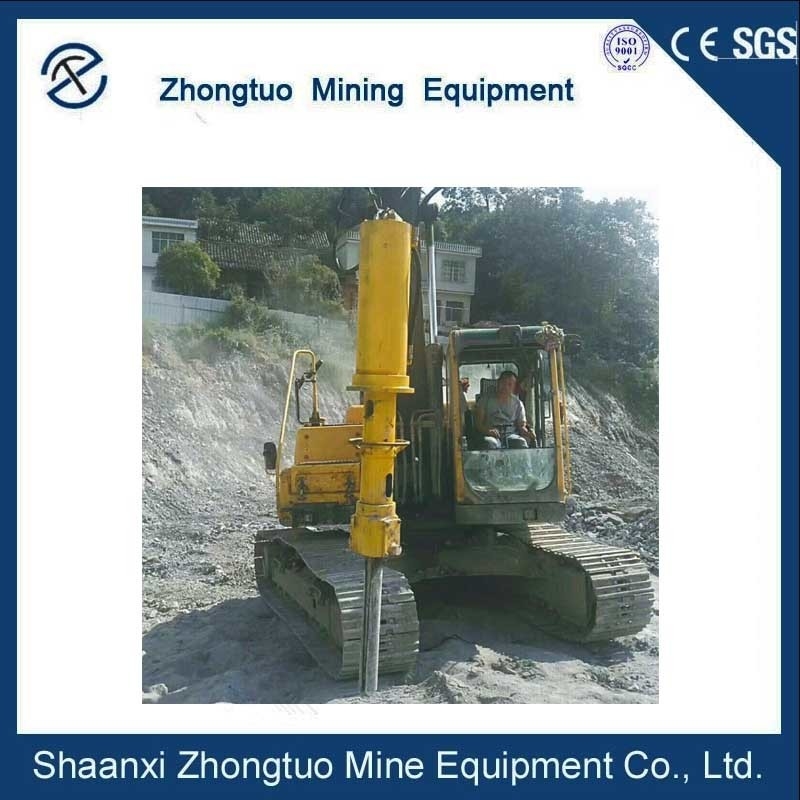 Large Stone Breaker Rock Splitter For Excavator Mounted Cylinder Pipe