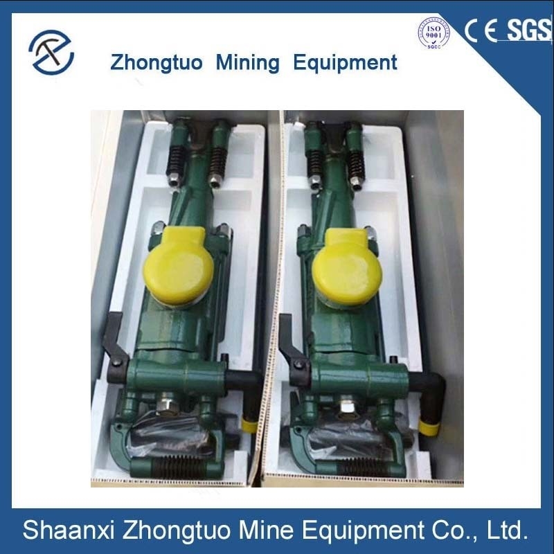 Diamond Bit Pneumatic Rock Drill Rigs Core Drilling Machine Lightweight And Low Noise