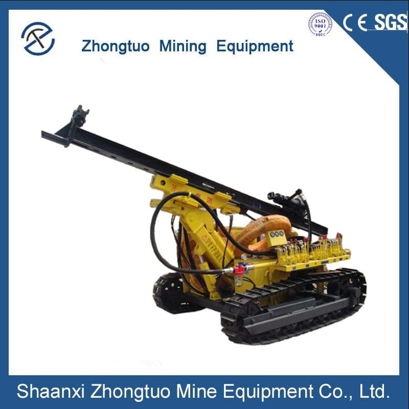 Low Speed High Torque Hydraulic Motor Drilling Rig For Water Well, Hydraulic Crawler Drilling Machine