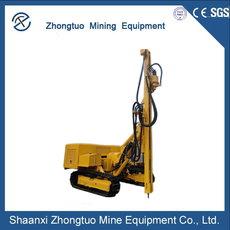 Low Speed High Torque Hydraulic Motor Drilling Rig For Water Well, Hydraulic Crawler Drilling Machine