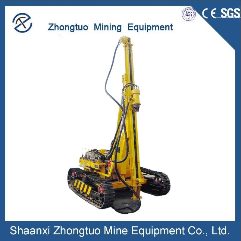 Low Speed High Torque Hydraulic Motor Drilling Rig For Water Well, Hydraulic Crawler Drilling Machine