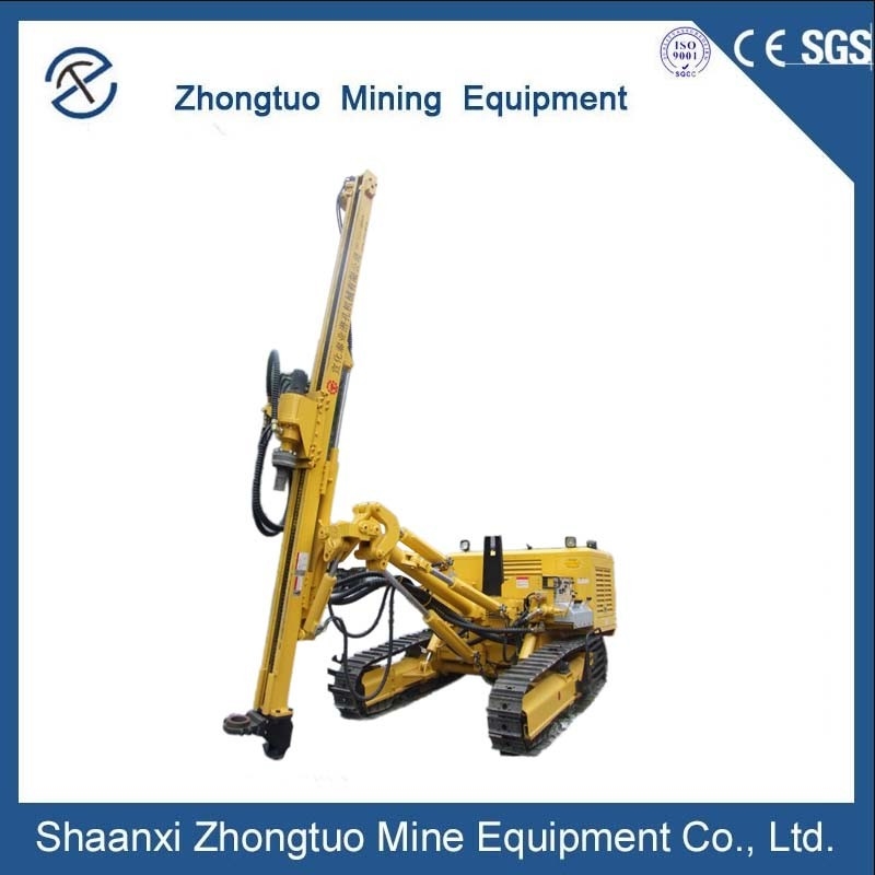 Low Speed High Torque Hydraulic Motor Drilling Rig For Water Well, Hydraulic Crawler Drilling Machine