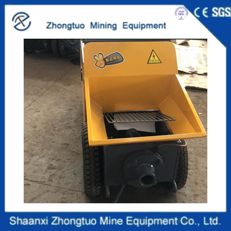 Mini Concrete Pump Truck Concrete Injection Pump With 15KW Motor 8MPA Pressure