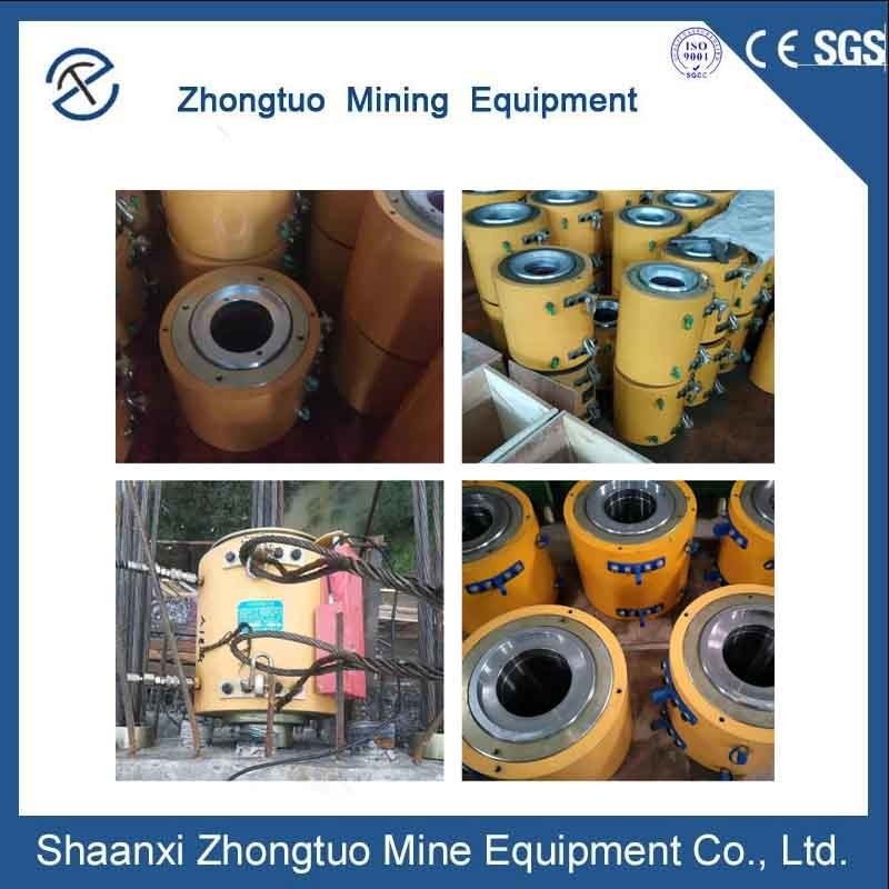 YDC650 65-600T Multi PC Strand Electric Hydraulic Jack For Bridge Building Prestressing Hydraulic Electric Jack