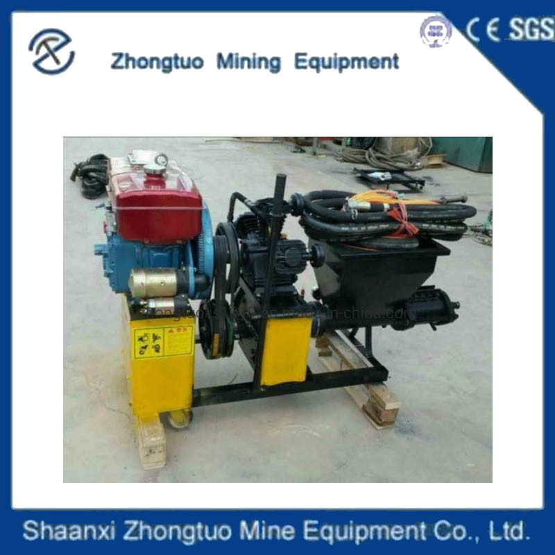 Mortar Spray Machine For Cement Shotcrete Spraying And Wall Plastering Shot Concrete Machine