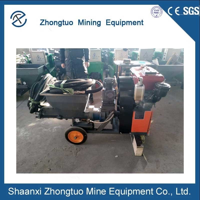 Water And Material Saving Automatic Cement Spraying Machine Spring Coiler Machines