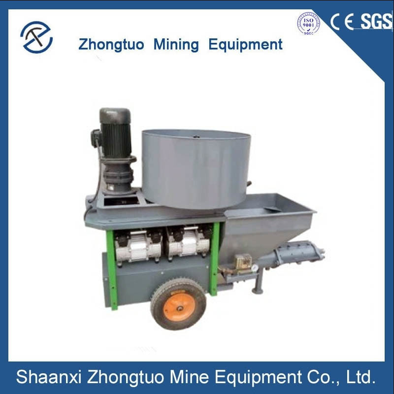 Mixing Pumping Screeding Grouting Sprayer For Mortar Application Cnc Spring Coiler